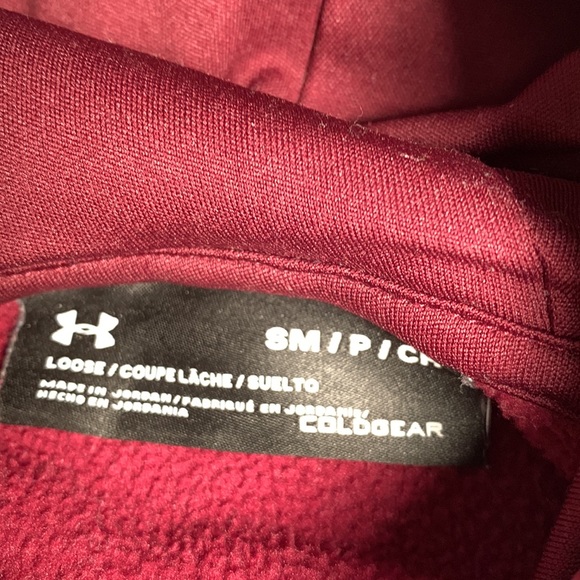 Under Armour Cold Gear hoodie sweatshirt S - Picture 4 of 5